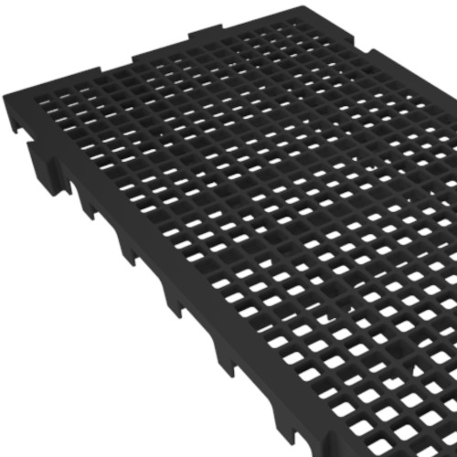 Piso pl�stico antiderrapante 250 x 500 x 26 mm - 42529