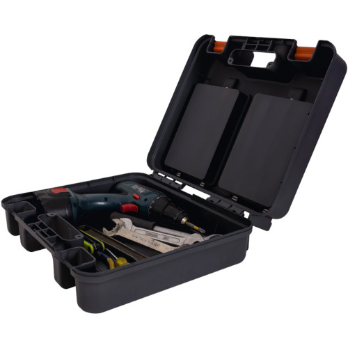 Maleta pl�stica para furadeira e ferramentas 350 x 330 x 130 mm - 96007
