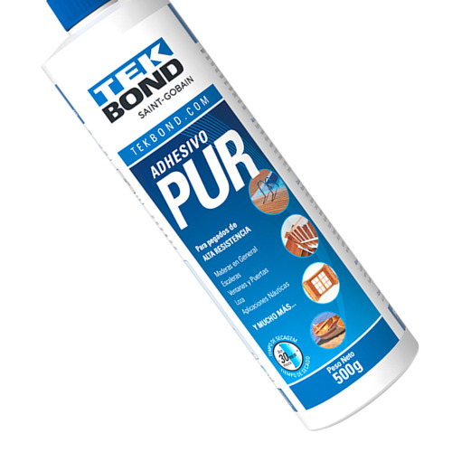 Adesivo poliuretano para madeira 500 g - PUR