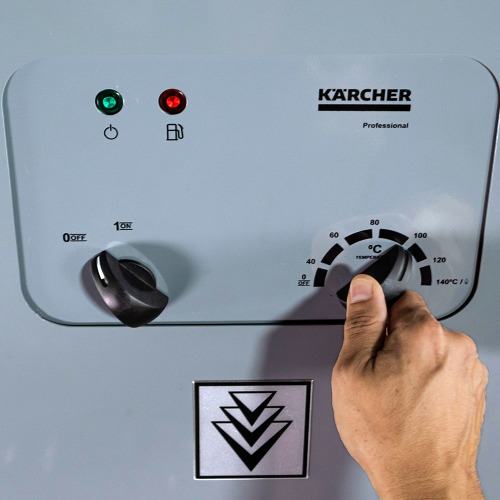 Lavadora de alta press�o �gua quente 2.610 libras Trif�sica 220V - HDS 8/15 Cage