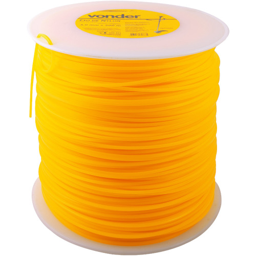 Fio de nylon, 3,0 mm x 500 m quadrado para ro�adeiras