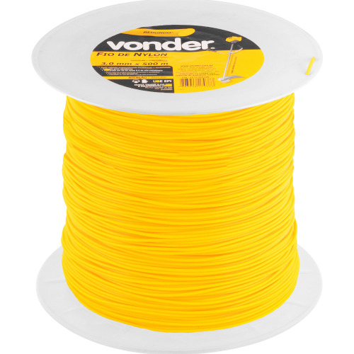 Fio de nylon 3 mm rolo com 500 metros para ro�adeiras