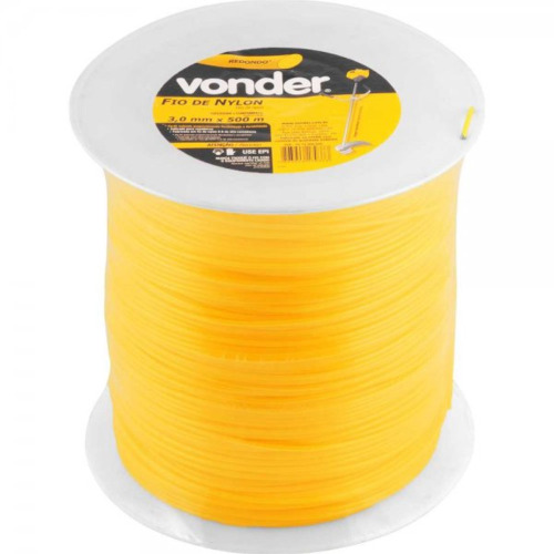 Fio de nylon 3 mm rolo com 500 metros para ro�adeiras