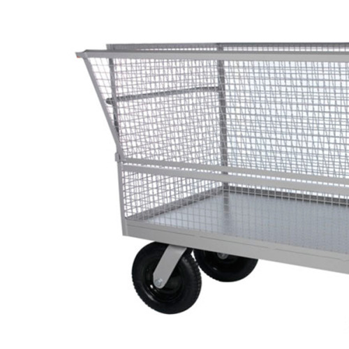 Carro plataforma fechado com tela - TM-63 Carro plataforma fechado com tela - TM-63