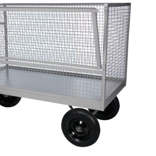 Carro plataforma fechado com tela - TM-63 Carro plataforma fechado com tela - TM-63