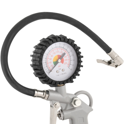 Calibrador de pneus 2 em 1 com man�metro - PLV 21