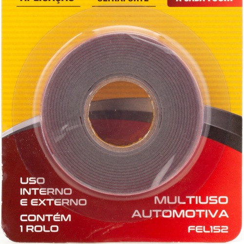 Fita dupla face multiuso automotiva 15mm x 2m - FEL-152