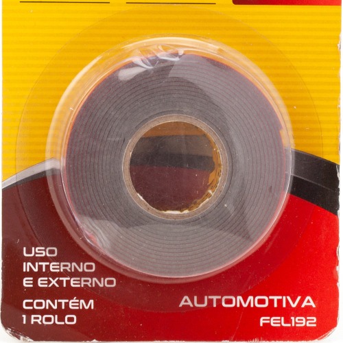 Fita dupla face multiuso automotiva 19mm x 2m - FEL-192