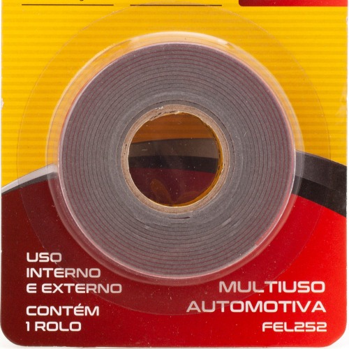 Fita dupla face multiuso automotiva 25mm x 2m - FEL-252