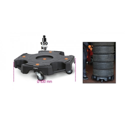 Base para movimenta��o de pneus - 3036