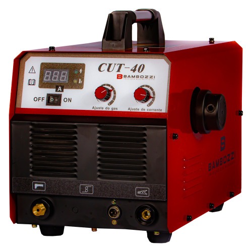 Máquina de corte plasma 36A com compressor integrado - CUT 40 220V Máquina de corte plasma 36A com compressor integrado - CUT 40 220V