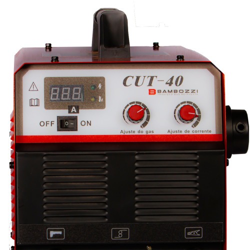 Máquina de corte plasma 36A com compressor integrado - CUT 40 220V Máquina de corte plasma 36A com compressor integrado - CUT 40 220V