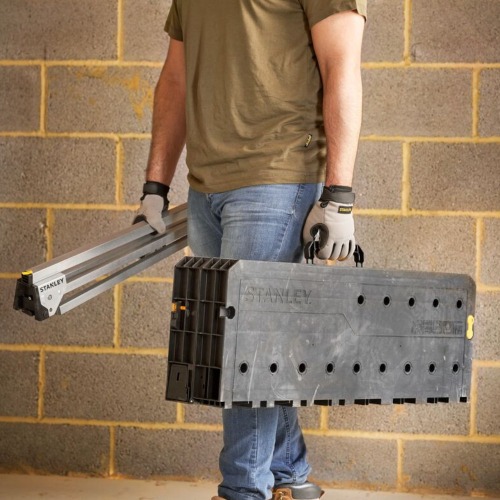 Bancada para trabalho multiuso portátil e dobrável - STST83492-1 Bancada para trabalho multiuso portátil e dobrável - STST83492-1