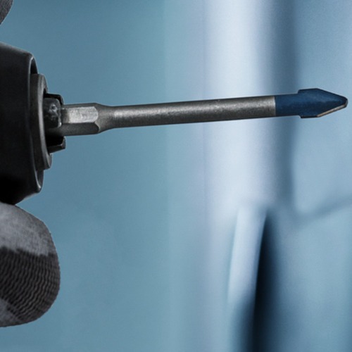 Broca para porcelanato 8 x 90 mm Hardceramic - HEX-9 Broca para porcelanato 8 x 90 mm Hardceramic - HEX-9