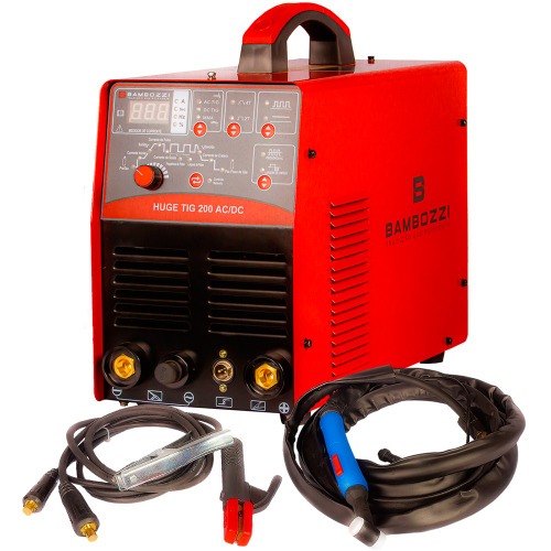 Inversora de solda 200A para alum�nio AC/DC - HUGE TIG 200  220V