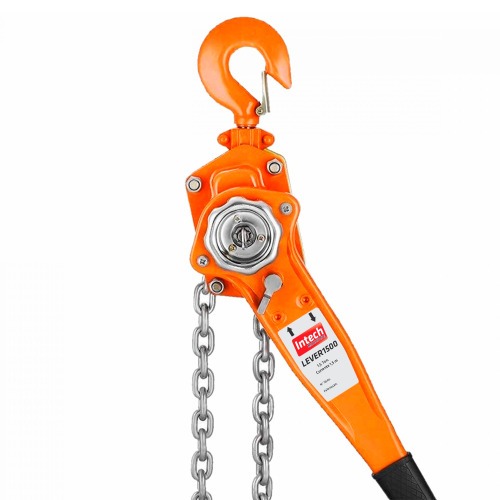 Talha manual de alavanca capacidade 1500 kg corrente de 1,5 metro - LEVER1500 Talha manual de alavanca capacidade 1500 kg corrente de 1,5 metro - LEVER1500