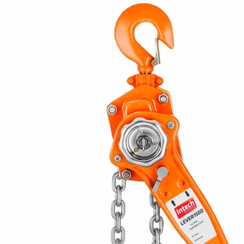 Talha manual de alavanca capacidade 1500 kg corrente de 1,5 metro - LEVER1500 Talha manual de alavanca capacidade 1500 kg corrente de 1,5 metro - LEVER1500