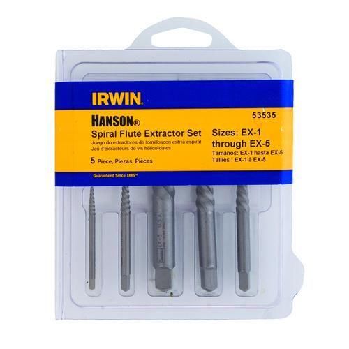 Jogo extrator de parafusos 5/64