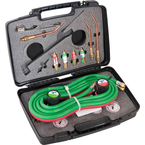 Conjunto de solda Oxig�nio/Acetileno Pr�tico - 407350