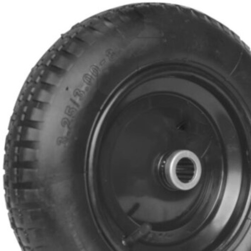 Roda completa com pneu c�mara 14 x 3.1/2