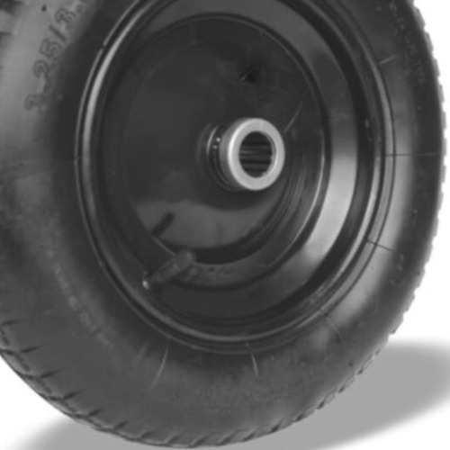 Roda completa com pneu c�mara 14 x 3.1/2