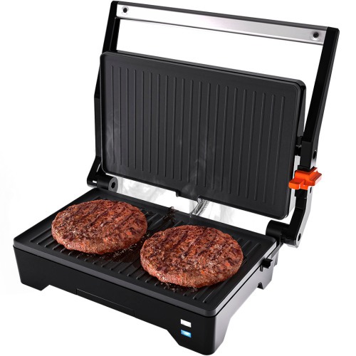 Sanduicheira e grill antiaderente 1200 watts Inox Chapa Firme - GRL621  110V