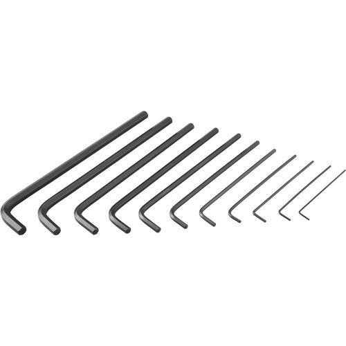 Jogo de chave allen 1,5 a 10 mm com 11 pe�as - 42-11M