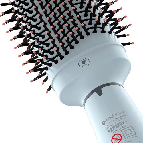 Escova secadora 1200 watts 4 em 1 T� Pront@ - ESC710  110V/220V