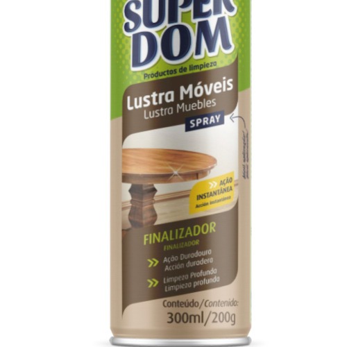 Lustra m�veis spray 300 ml Super Dom
