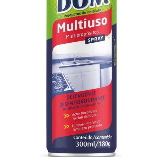 Removedor de sujeiras spray 300 ml multiuso Super Dom Removedor de sujeiras spray 300 ml multiuso Super Dom