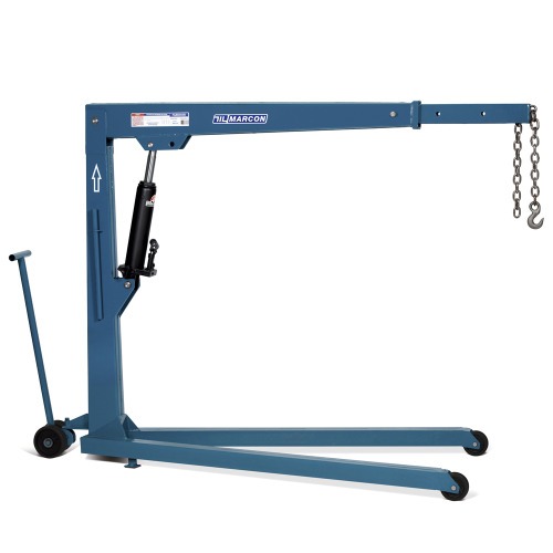 Guincho hidráulico 1 tonelada com prolongador rodas de ferro - MGH-1TP Guincho hidráulico 1 tonelada com prolongador rodas de ferro - MGH-1TP