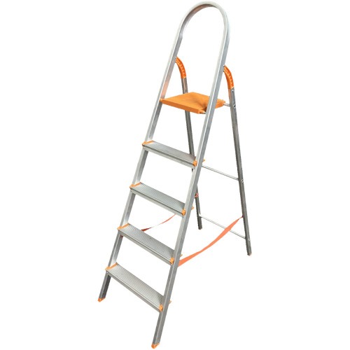 Escada de alum�nio 5 degraus residencial - EDS005