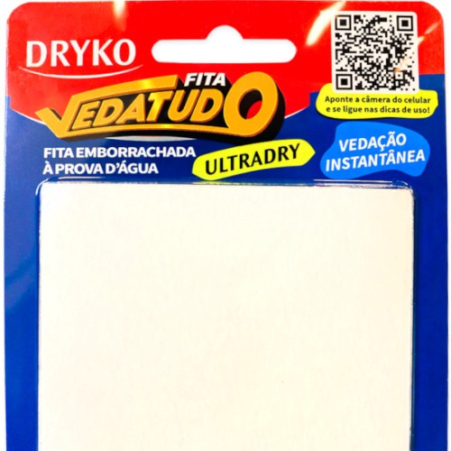 Fita adesiva emborrachada � prova d'�gua vedatudo - ULTRADRY