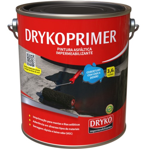 Impermeabilizante asf�ltico 3,6L - DRYKOPRIMER ECO