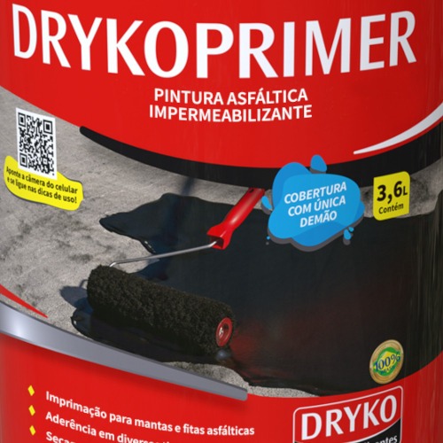 Impermeabilizante asf�ltico 3,6L - DRYKOPRIMER ECO