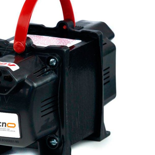 Transformador de voltagem 1500 VA tomada tripolar 10A bivolt - Tecno  110V/220V