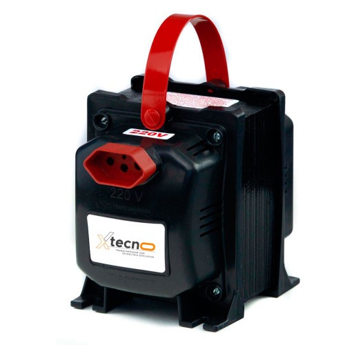 Transformador de voltagem 5000 VA tomada tripolar 20A bivolt - Tecno  110V/220V