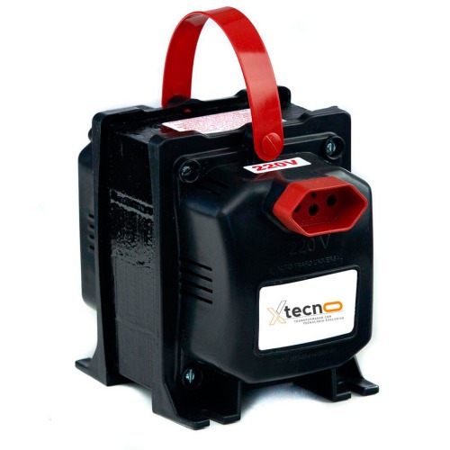Transformador de voltagem 7000 VA tomada tripolar 20A bivolt - Tecno 110V/220V Transformador de voltagem 7000 VA tomada tripolar 20A bivolt - Tecno 110V/220V