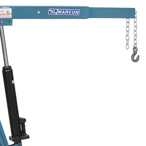 Guincho hidr�ulico girat�rio 360� para caminhonete 500 kg - MGH-500G