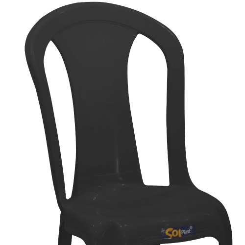 Conjunto de mesa Coruripe com 4 cadeiras pl�sticas sem bra�o