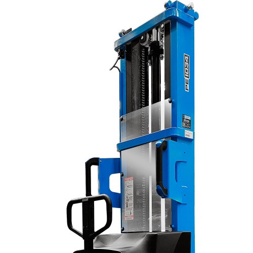 Empilhadeira el�trica eleva��o 3,40 m capacidade 1.000 kg tra��o manual - PE1034-C