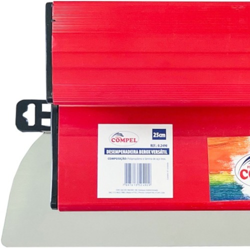 Desempenadeira em a�o inox 25 cm - Berox Vers�til