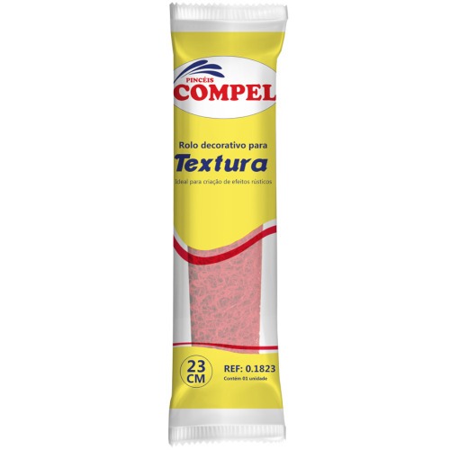 Rolo de nylon para aplicacão de textura 23 cm Sem Suporte Rolo de nylon para aplicacão de textura 23 cm Sem Suporte