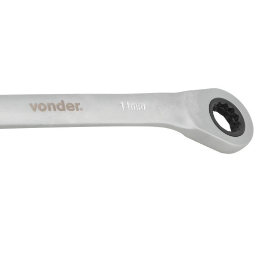 Chave estrela com catraca e 5 soquetes intercambi�veis 8 a 19 mm