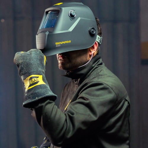 Máscara de solda com escurecimento automático tonalidade de 9 a 13 - SWARM A20 Máscara de solda com escurecimento automático tonalidade de 9 a 13 - SWARM A20