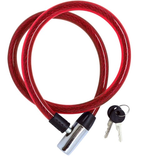 Cadeado para moto 100 cm com chave - CD-30