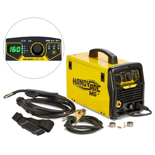 Inversora de solda 160A Multiprocesso Mig e Eletrodo - HandyArc MIG 160i  220V