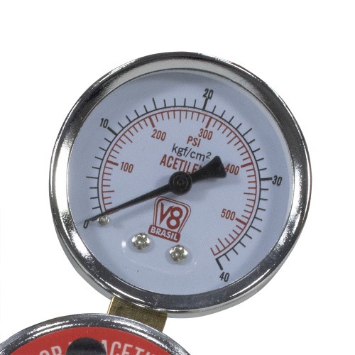 Regulador de pressão acetileno Regulador de pressão acetileno