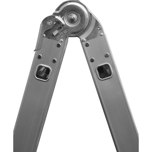 Escada multifuncional de alum�nio 3 x 4 com 12 degraus 8 em 1 - 428132