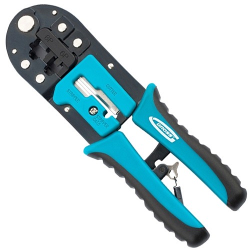 Alicate Desencapador Crimpador e Cortador de Fios 8 Alicate Desencapador Crimpador e Cortador de Fios 8